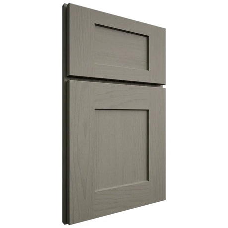 Shiloh Cabinetry Full Overlay Lancaster Walnut Plain Cut Thyme Door