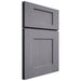 Shiloh Cabinetry Full Overlay Lancaster White Oak Plain Cut Cadet Door