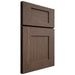 Shiloh Cabinetry Full Overlay Lancaster White Oak Plain Cut Mineral Door
