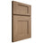 Shiloh Cabinetry Full Overlay Lancaster White Oak Plain Cut Natural Door