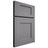 Shiloh Cabinetry Full Overlay Lancaster White Oak Plain Cut Sterling Door