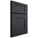 Shiloh Cabinetry Full Overlay Lancaster White Oak Quarter Sawn Harbor Door