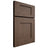 Shiloh Cabinetry Full Overlay Lancaster White Oak Quarter Sawn Mineral Door