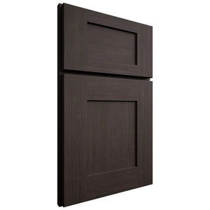 Shiloh Cabinetry Full Overlay Lancaster White Oak Quarter Sawn Morel Door