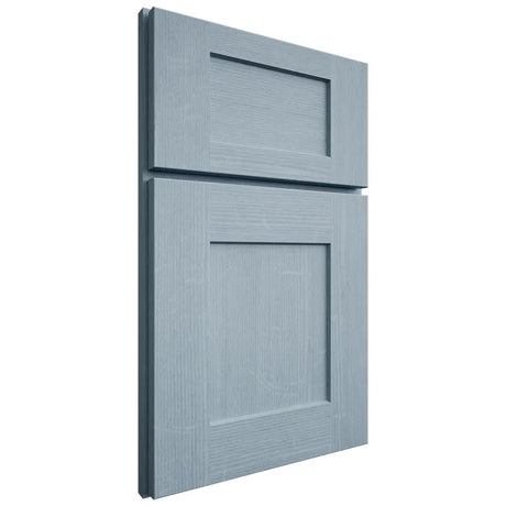 Shiloh Cabinetry Full Overlay Lancaster White Oak Quarter Sawn Sky Door