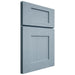 Shiloh Cabinetry Full Overlay Lancaster White Oak Quarter Sawn Sky Door