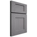 Shiloh Cabinetry Full Overlay Lancaster White Oak Quarter Sawn Sterling Door
