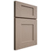 Shiloh Cabinetry Full Overlay Lancaster White Oak Quarter Sawn Whitewash Door