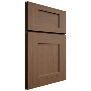 Shiloh Cabinetry Full Overlay Lancaster White Oak Rift Cut Autumn Door