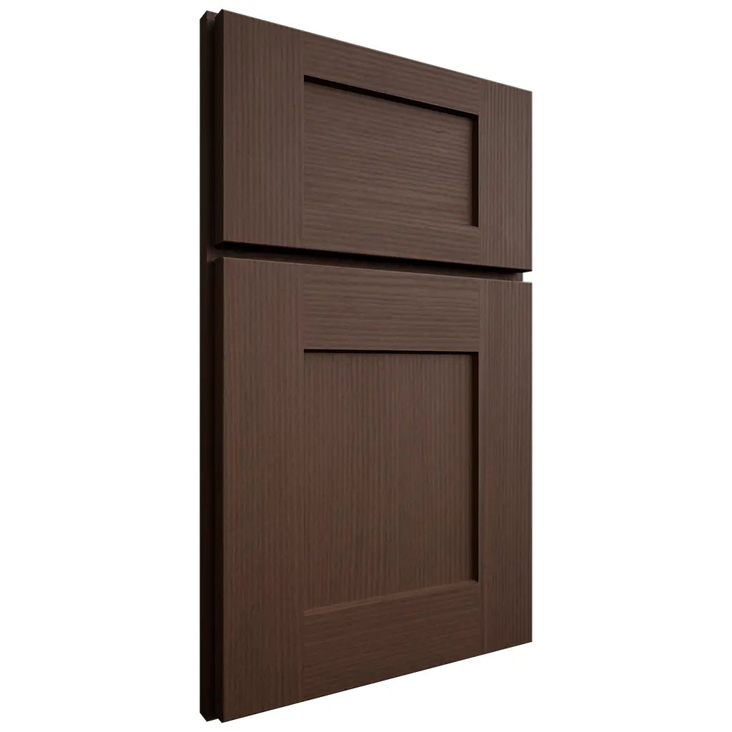 Shiloh Cabinetry Full Overlay Lancaster White Oak Rift Cut Braun Door