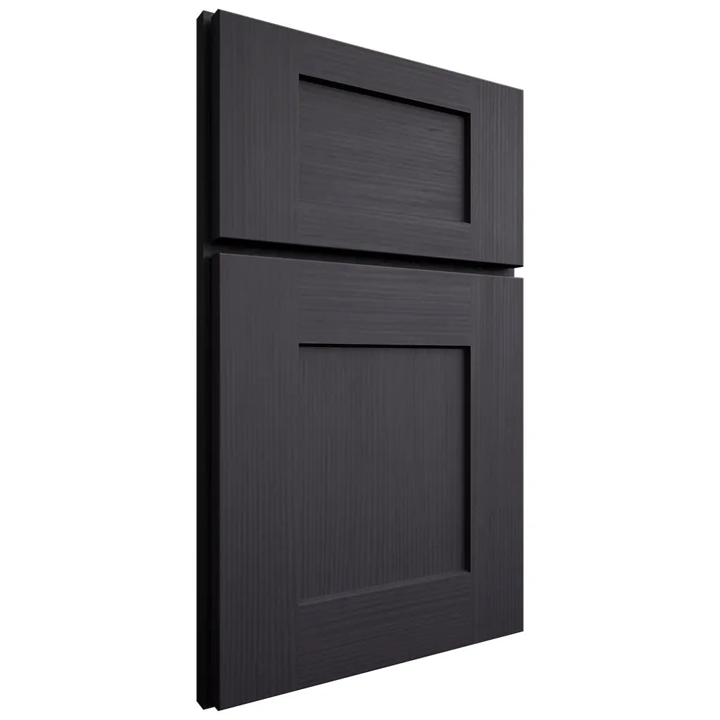 Shiloh Cabinetry Full Overlay Lancaster White Oak Rift Cut Harbor Door