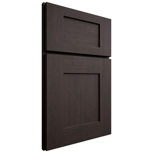 Shiloh Cabinetry Full Overlay Lancaster White Oak Rift Cut Morel Door
