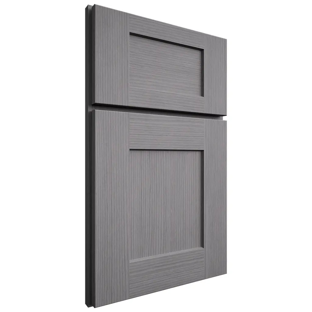 Shiloh Cabinetry Full Overlay Lancaster White Oak Rift Cut Sterling Door