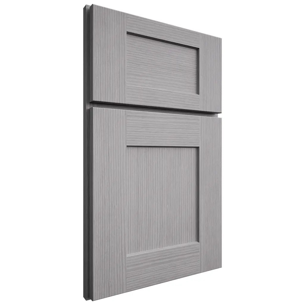 Shiloh Cabinetry Full Overlay Lancaster White Oak Rift Cut Stratus Door