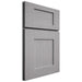 Shiloh Cabinetry Full Overlay Lancaster White Oak Rift Cut Stratus Door