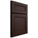 Shiloh Cabinetry Full Overlay Landes Alder Plain Cut Bistre Door
