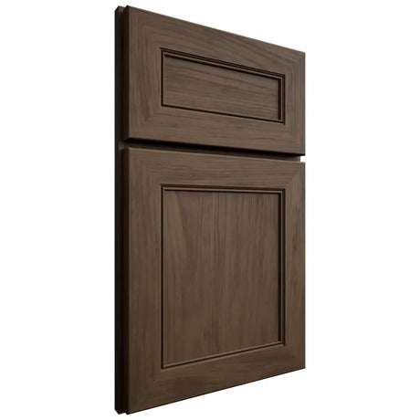 Shiloh Cabinetry Full Overlay Landes Alder Plain Cut Caviar Door