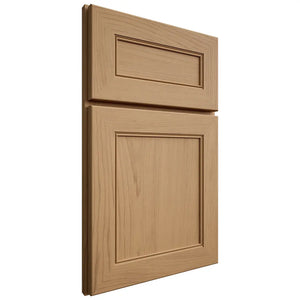 Shiloh Cabinetry Full Overlay Landes Alder Plain Cut Natural Door