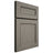 Shiloh Cabinetry Full Overlay Landes Alder Plain Cut Thyme Door