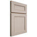 Shiloh Cabinetry Full Overlay Landes Alder Plain Cut White Sands Door