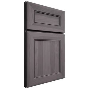 Shiloh Cabinetry Full Overlay Landes Hickory Plain Cut Cadet Door