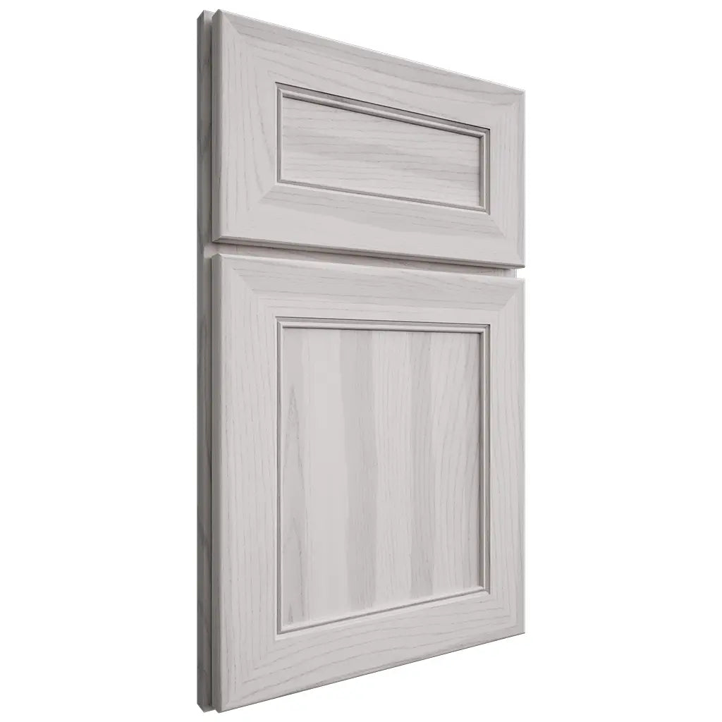Shiloh Cabinetry Full Overlay Landes Hickory Plain Cut Cotton Door