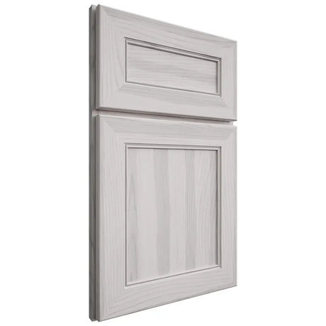 Shiloh Cabinetry Full Overlay Landes Hickory Plain Cut Cotton Door