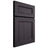Shiloh Cabinetry Full Overlay Landes Hickory Plain Cut Harbor Door