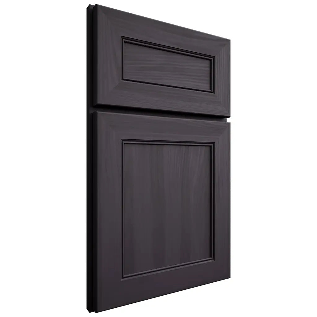 Shiloh Cabinetry Full Overlay Landes Hickory Plain Cut Harbor Door