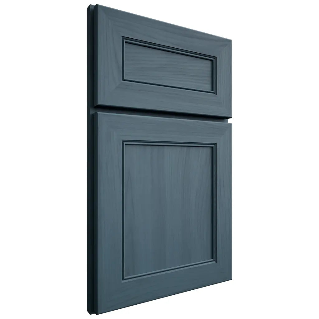 Shiloh Cabinetry Full Overlay Landes Hickory Plain Cut Hudson Door