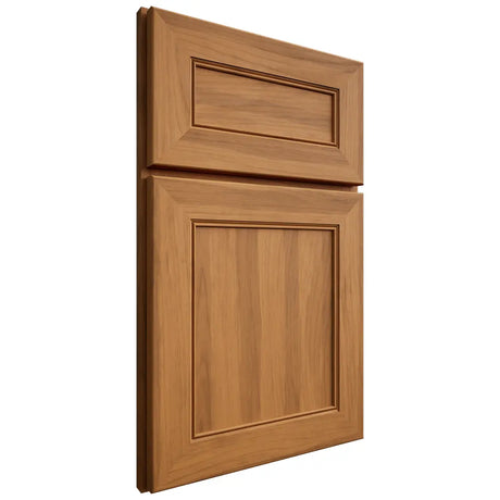 Shiloh Cabinetry Full Overlay Landes Hickory Plain Cut Medium Door