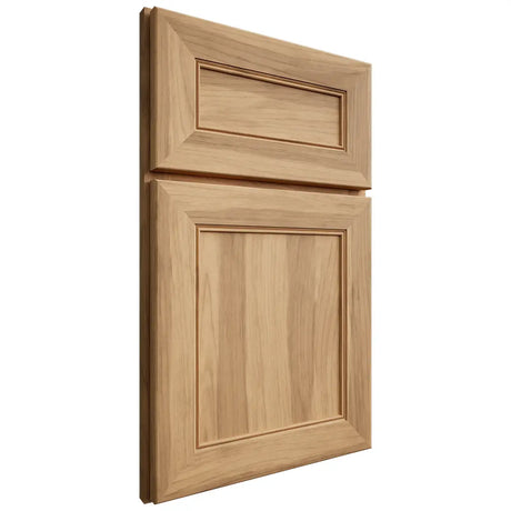 Shiloh Cabinetry Full Overlay Landes Hickory Plain Cut Natural Door