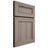 Shiloh Cabinetry Full Overlay Landes Hickory Plain Cut Sterling Door