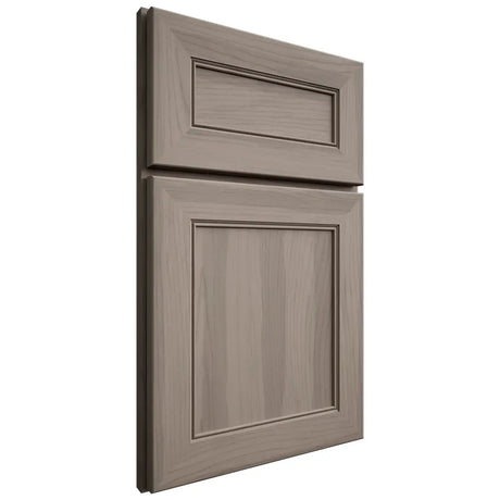 Shiloh Cabinetry Full Overlay Landes Hickory Plain Cut Sterling Door