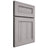 Shiloh Cabinetry Full Overlay Landes Hickory Plain Cut Stratus Door