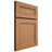 Shiloh Cabinetry Full Overlay Landes Maple Plain Cut Cashmere Door