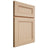 Shiloh Cabinetry Full Overlay Landes Maple Plain Cut Natural Door