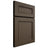 Shiloh Cabinetry Full Overlay Landes Maple Plain Cut Perfect Brown Door