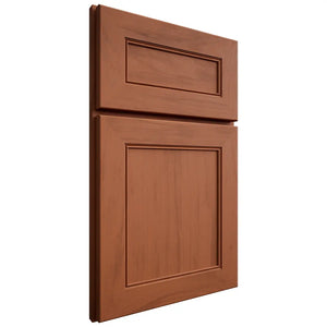 Shiloh Cabinetry Full Overlay Landes Maple Plain Cut Spice Door