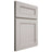 Shiloh Cabinetry Full Overlay Landes Paintable Amazing Gray Door
