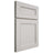 Shiloh Cabinetry Full Overlay Landes Paintable Beige Door
