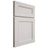 Shiloh Cabinetry Full Overlay Landes Paintable Eggshell Door