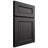 Shiloh Cabinetry Full Overlay Landes Paintable Iron Ore Door