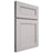Shiloh Cabinetry Full Overlay Landes Paintable Light French Gray Door