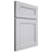 Shiloh Cabinetry Full Overlay Landes Paintable Upward Door