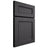Shiloh Cabinetry Full Overlay Landes Poplar Plain Cut Cadet Door