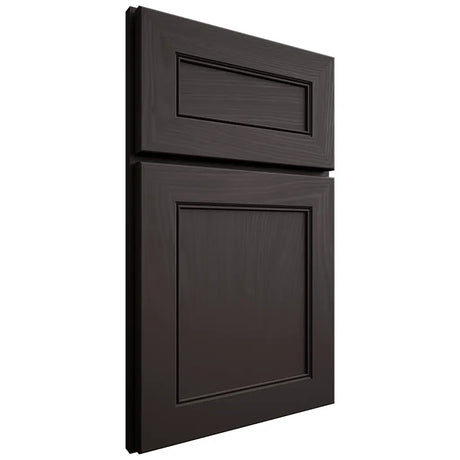 Shiloh Cabinetry Full Overlay Landes Poplar Plain Cut Carbon Door