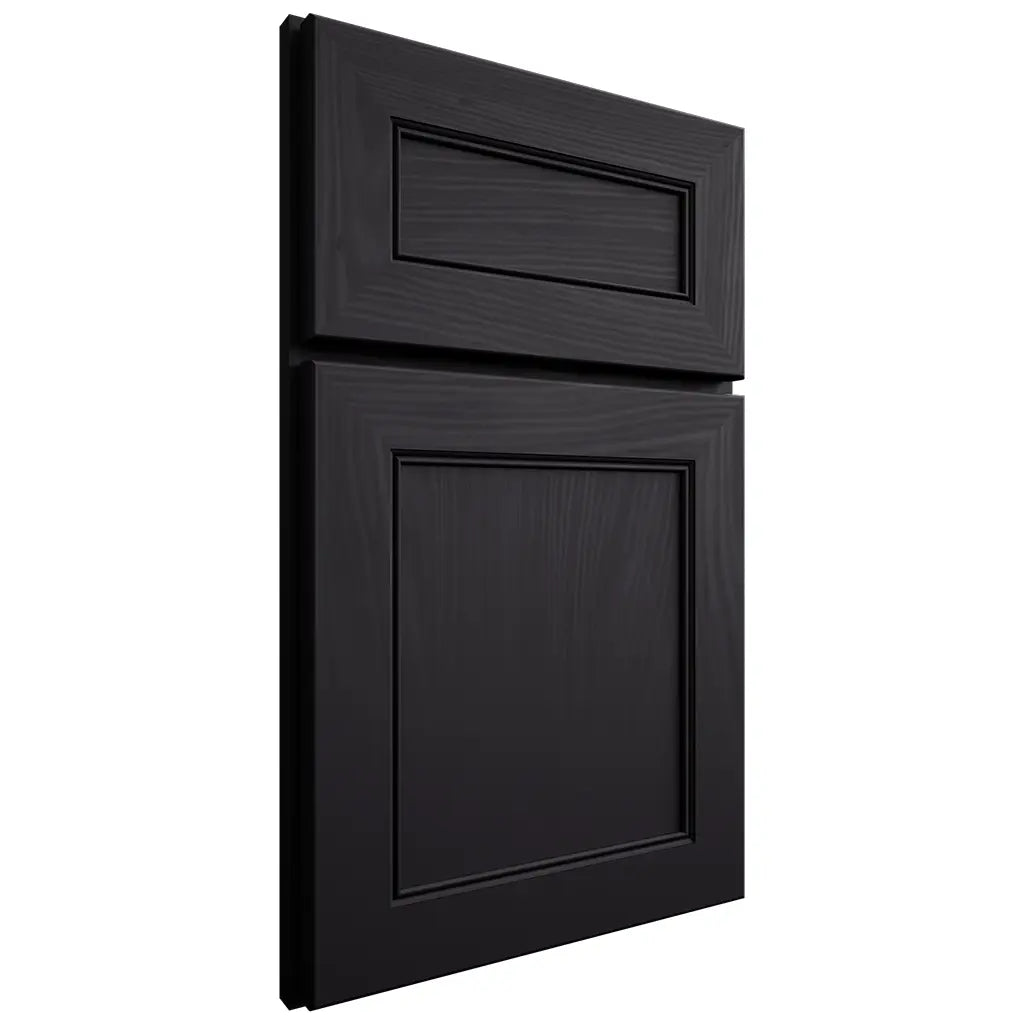 Shiloh Cabinetry Full Overlay Landes Poplar Plain Cut Harbor Door