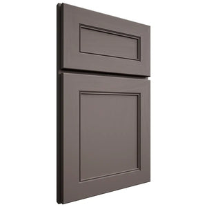 Shiloh Cabinetry Full Overlay Landes Poplar Plain Cut Heatherstone Door