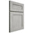 Shiloh Cabinetry Full Overlay Landes Poplar Plain Cut Stratus Door